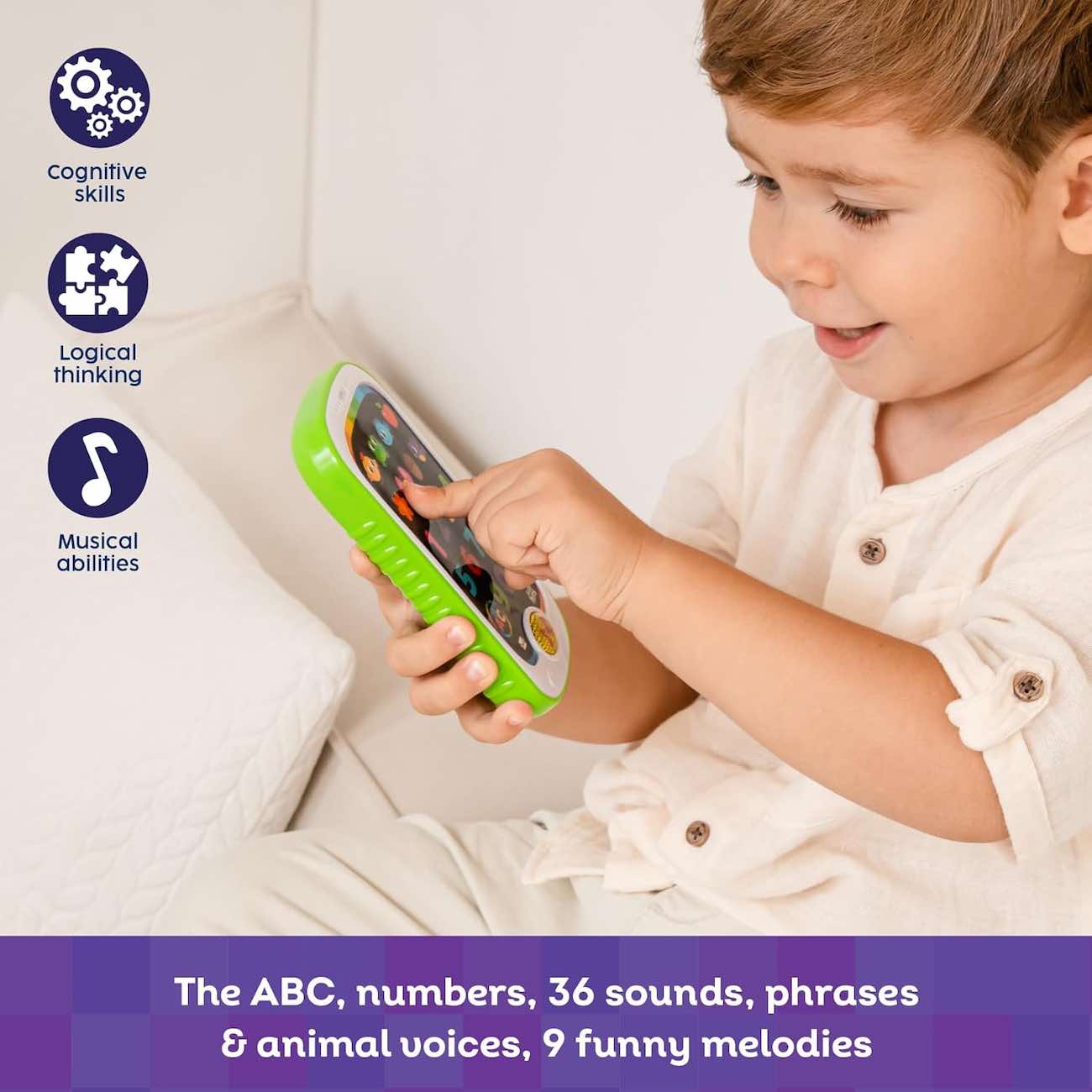Smart Phone Counting Fun Toy for Kids / Teaches Colors + Letters ...