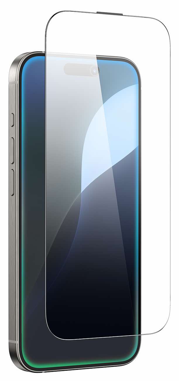 AmazingThing Titan Screen Protector for iPhone 16 Pro / Clear Glass / High Hardness