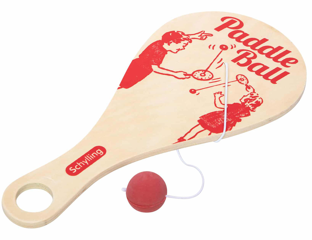 Wooden Paddle Game for Kids / Fun & Entertaining / Helps with Focus in ...