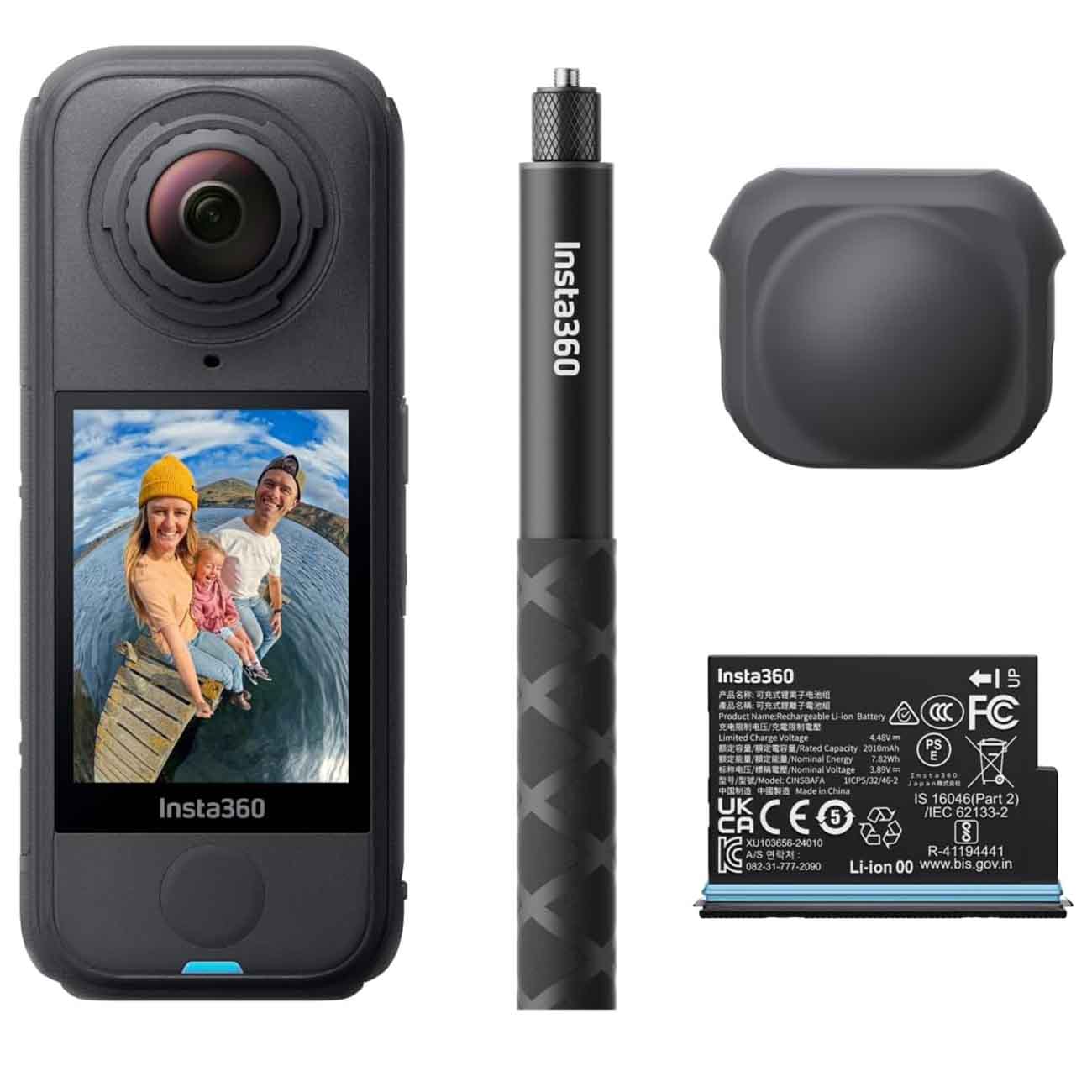 Insta360 X4 Air Camera Starter Bundle / 8K Resolution / 360° Shooting / Waterproof