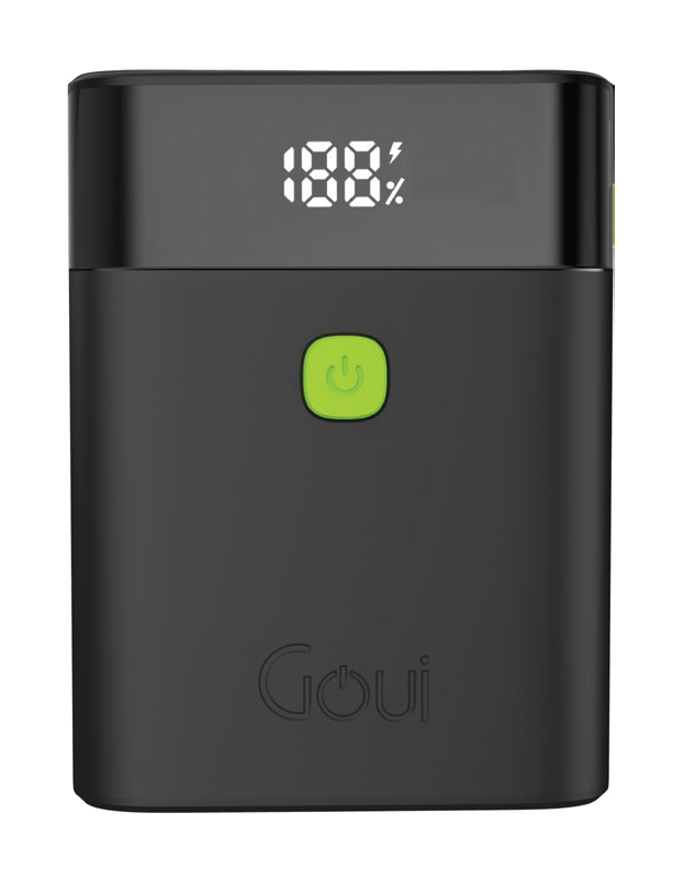 بطارية Premium سعة 10 الف mAh من Goui / مع مدخل تايب سي و USB / قوة 22.5 واط