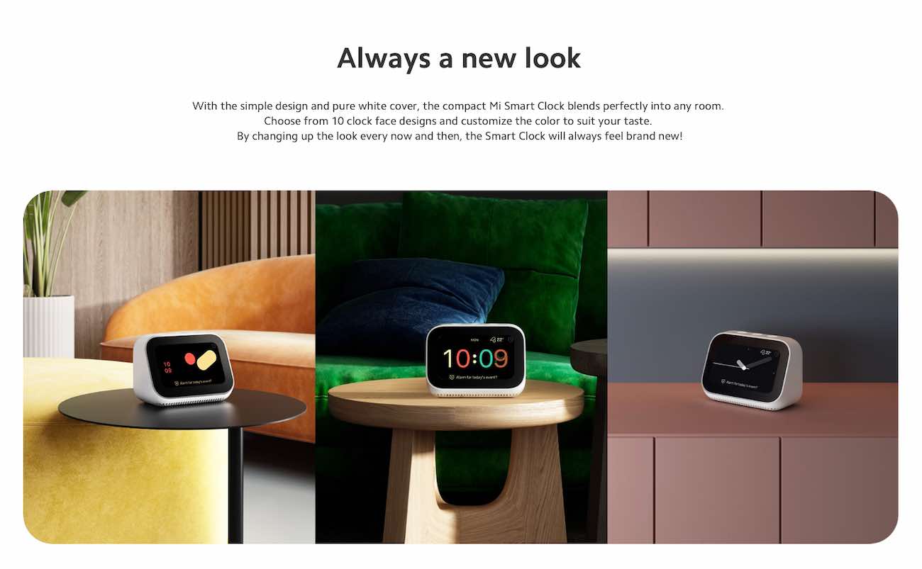 Xiaomi Smart Table Clock / Voice Commands & Mobile Control in Qatar
