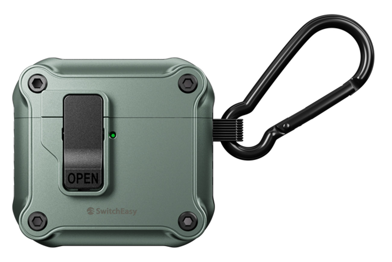 SwitchEasy Rugged Case for Apple AirPods 4 / Drop Protection / Green