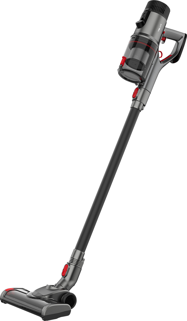 مكنسة T20 من Telux / تعمل بالبطارية / مع ملحقات متعددة / قوة 600 واط