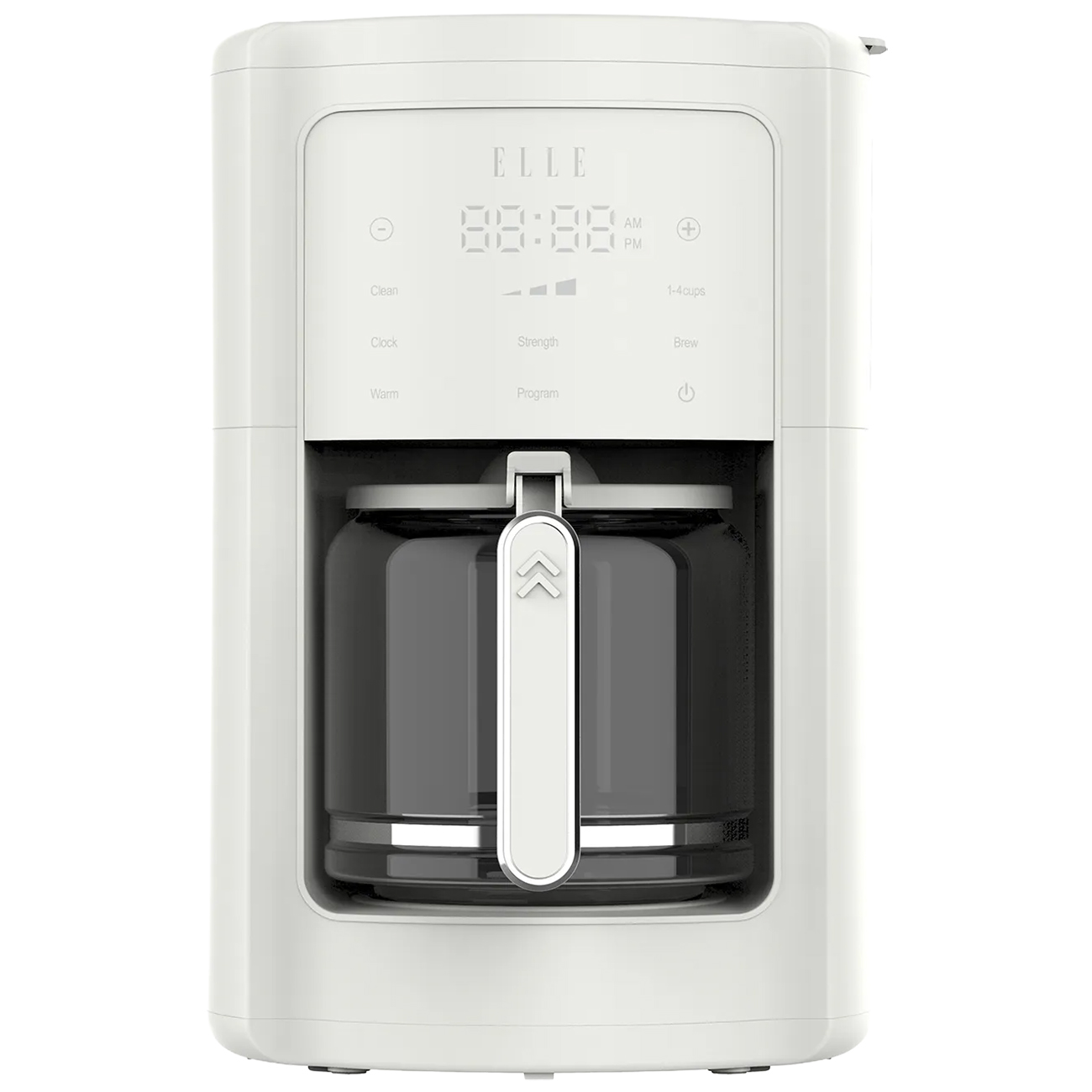 Elle Coffee Maker / 1.8L Capacity / Digital Display / Elegant Design / White