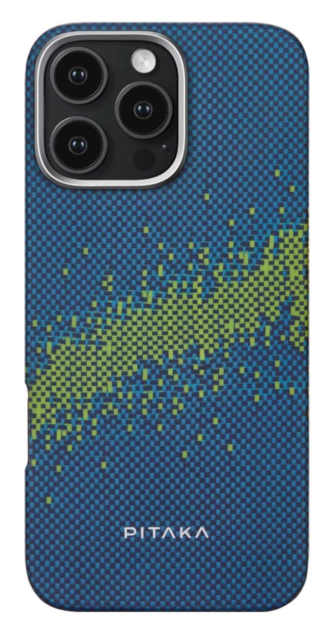 كفر PITAKA MagEZ لايفون 16 برو ماكس / يضيء في الليل / يدعم MagSafe / نحيف / Milky Way Galaxy