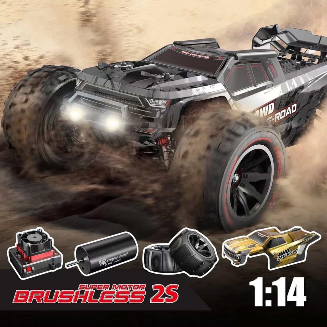 Hyper Go Brushless Car / Remote Control / Battery Operated / Shock ...
