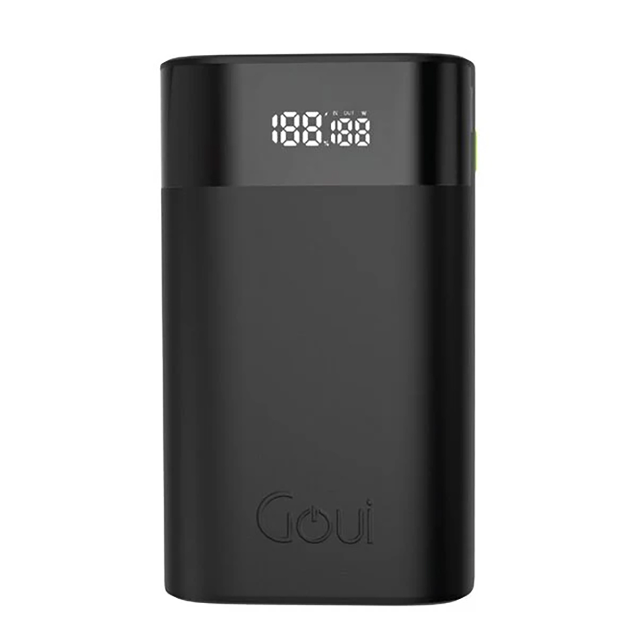 بطارية سعة 30 الف mAh من Goui / مع مدخلين تايب سي و مدخل USB-A / تدعم الشحن السريع PD / قوة 140 واط