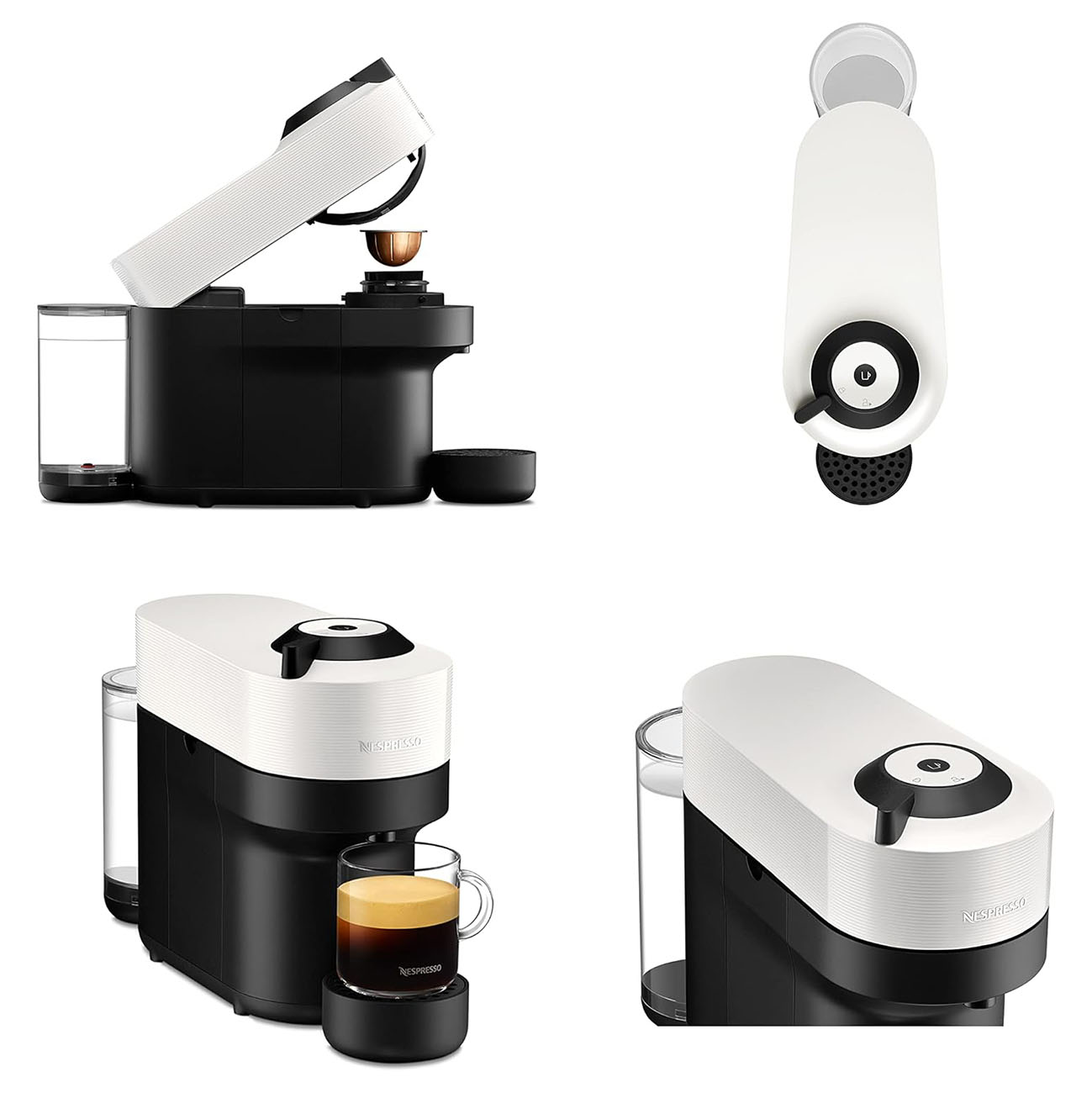 Nespresso Vertuo Pop Coffee Machine / 750ml Capacity / Supports