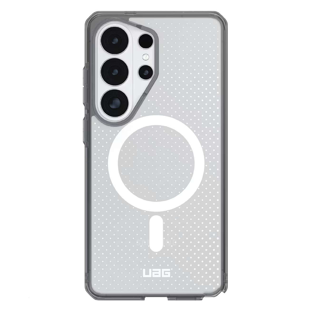 كفر UAG Dot لسامسونج جلكسي S26 الترا / يدعم MagSafe / ضد الطيحات / لون Clear Ash 