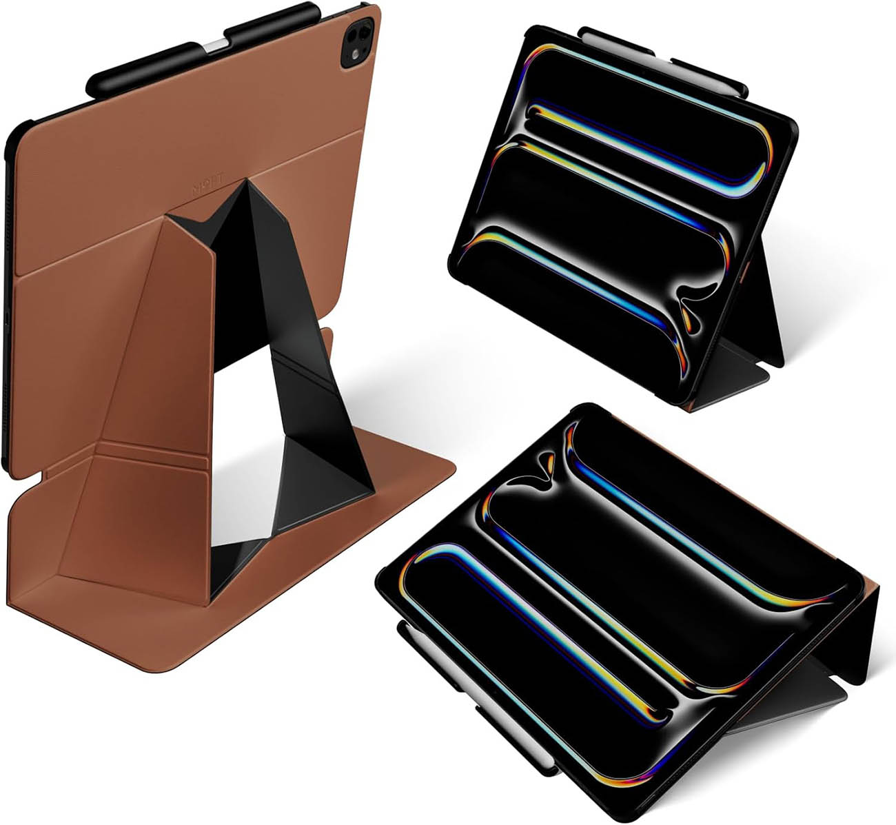 كفر و ستاند موفت Float Folio 2nd Gen لايباد اير 13 انش M2 / مرن يتغير لعدة اشكال / Sienna Brown