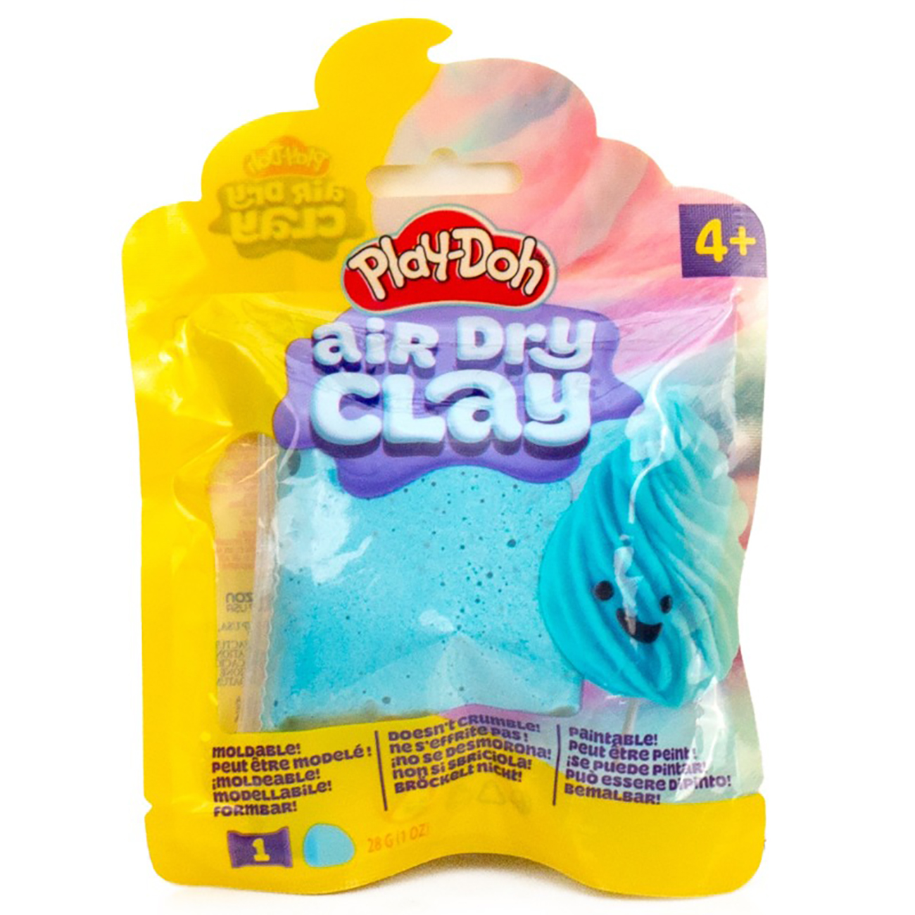 لعبة PlayDoh Air Dry Clay / ازرق