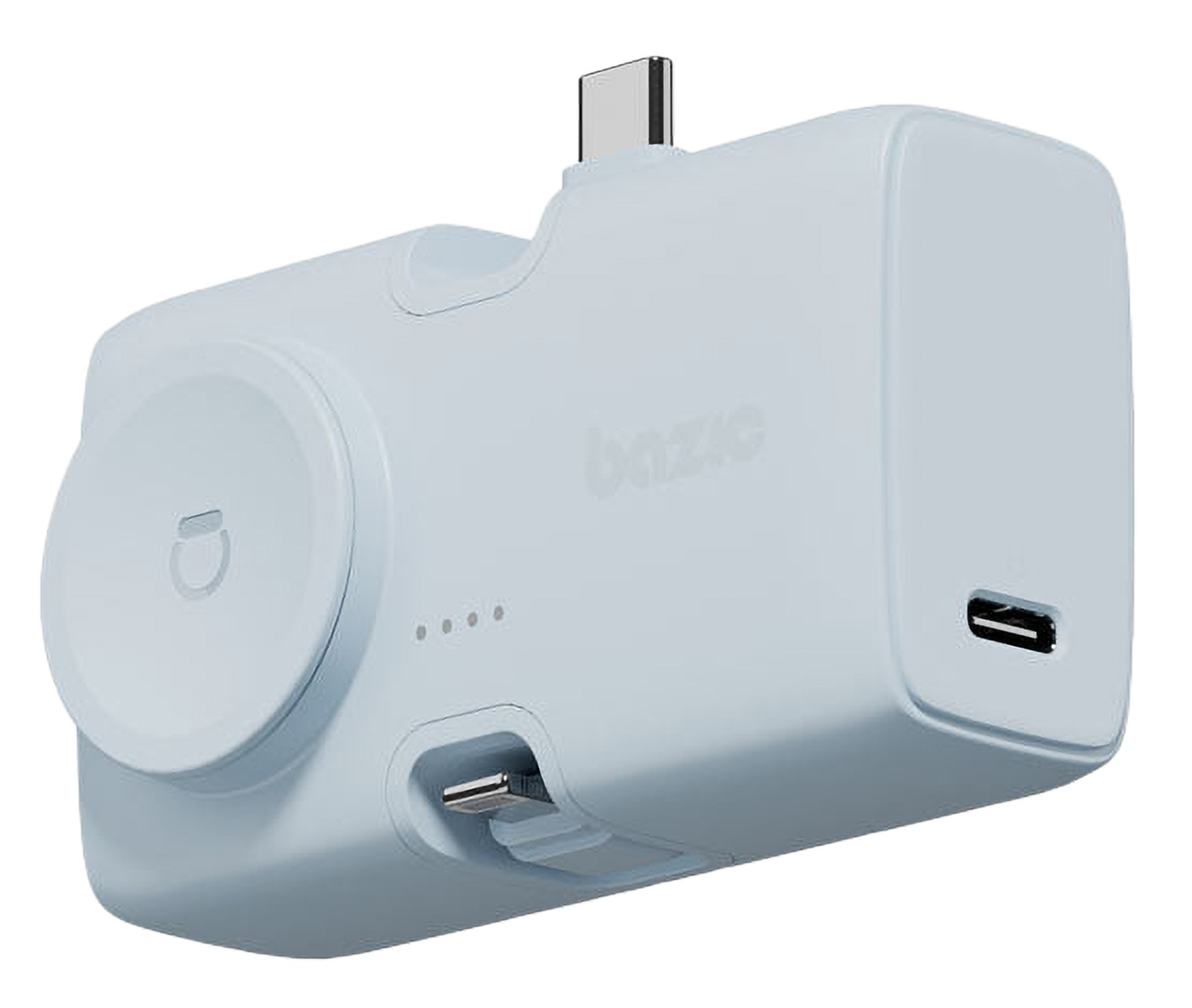 Energea Koda Power Bank / 5000 mAh / Type-C + Lightning + Watch Charger / 20W Power / Blue