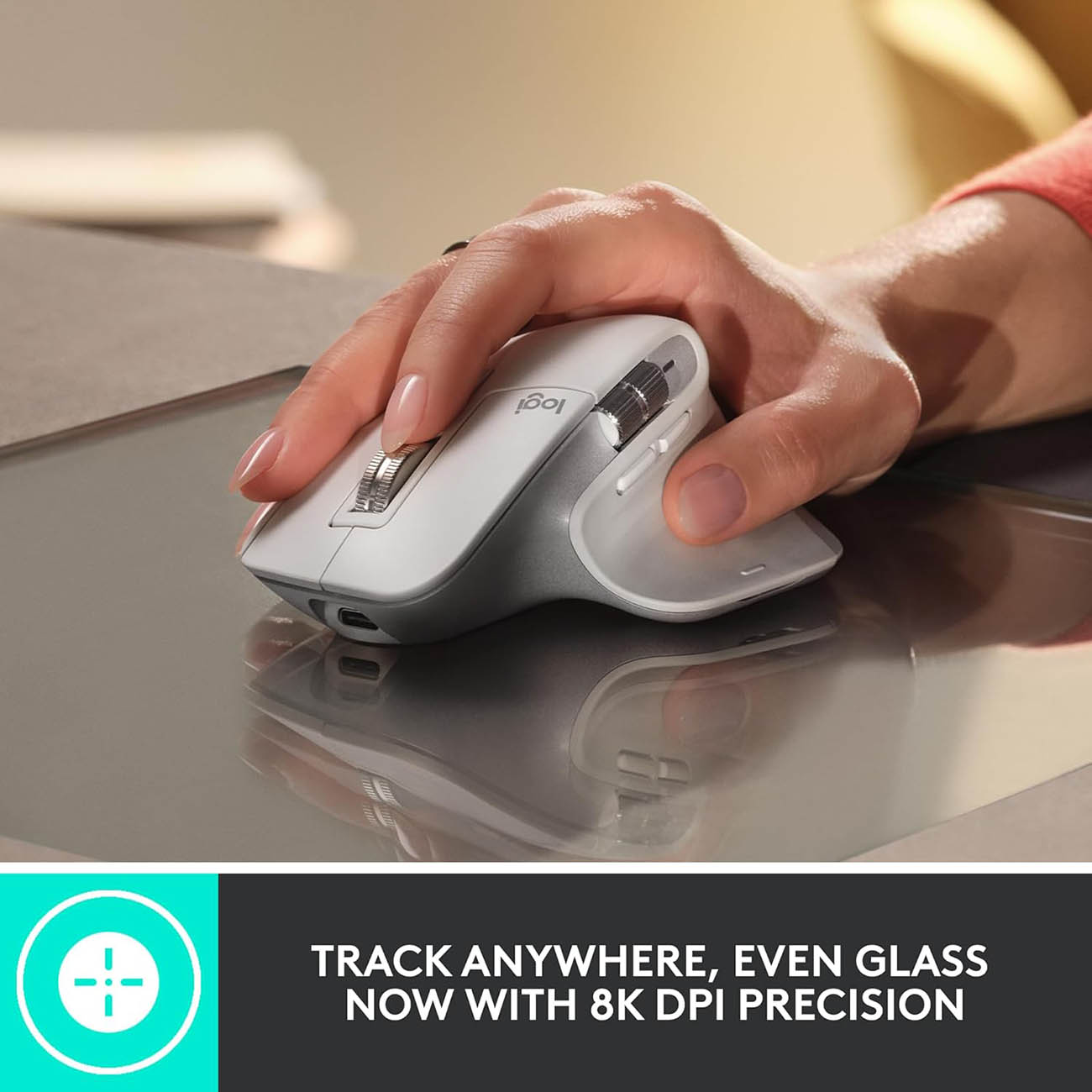 Logitech MX Master 3S Wireless Mouse / Ergonomic Design / Fast Sensor ...