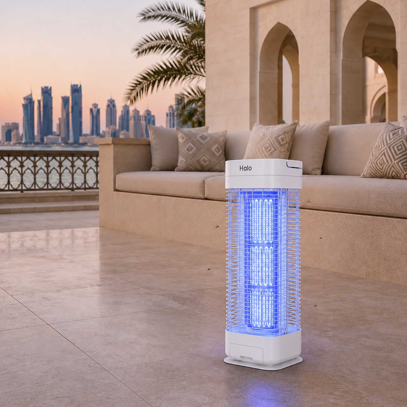 Halo Electric Insect Killer / UVA Light / Covers 100 sqm / Quiet ...