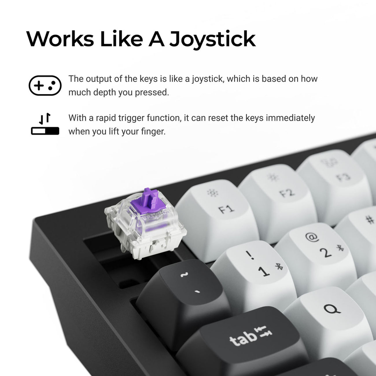 Keychron Q1 HE QMK Wireless Keyboard / Magnetic Switches / RGB Lighting ...