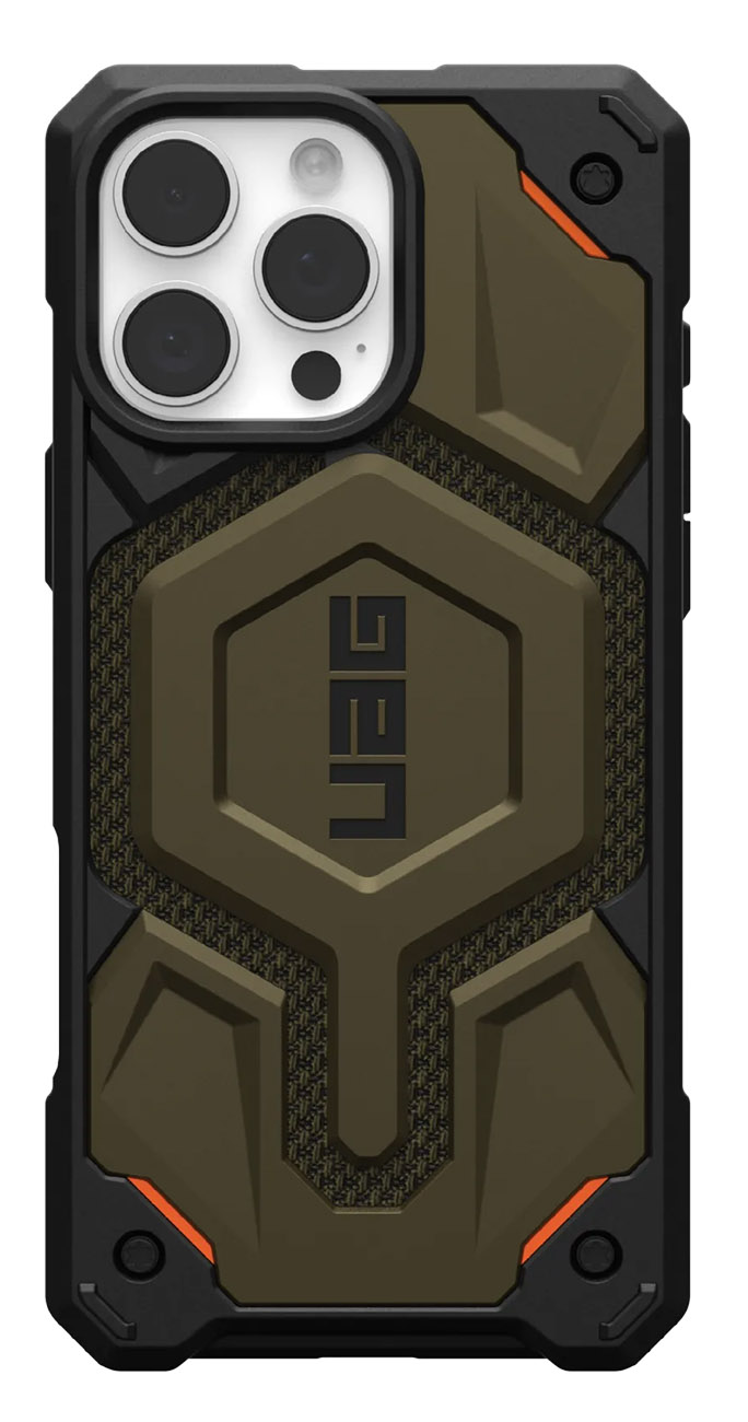 UAG Case for iPhone 16 Pro Max / Kevlar Fiber / Support MagSafe / Drop Resistant / Green