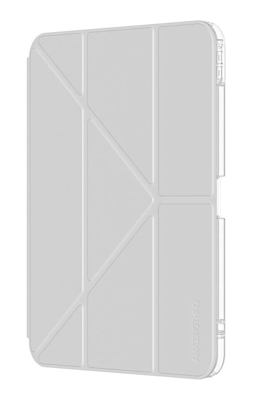 كفر AmazingThing Y-Flex لايباد اير حجم 11 انش 2025 / ستاند مدمج / ضد الطيحات / رصاصي