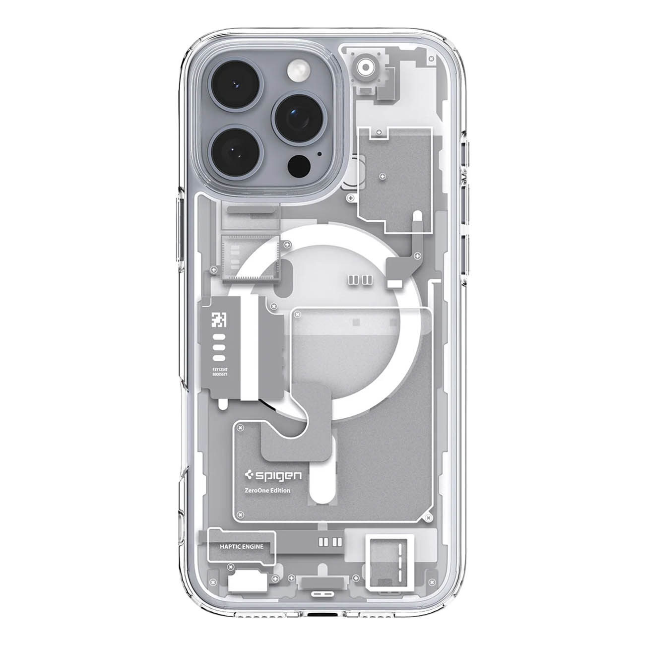 Spigen Ultra Hybrid Case for iPhone 16 Pro Max / Support MagSafe / Drop-Resistant / Zero One White