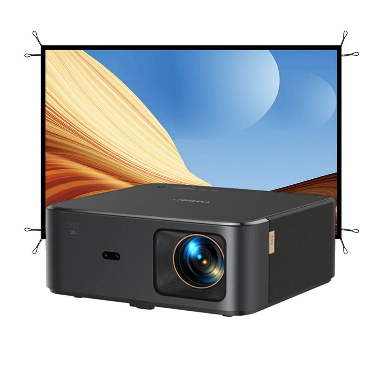Yaber K2s Smart Projector / 1080P Resolution / TV Dongle Support