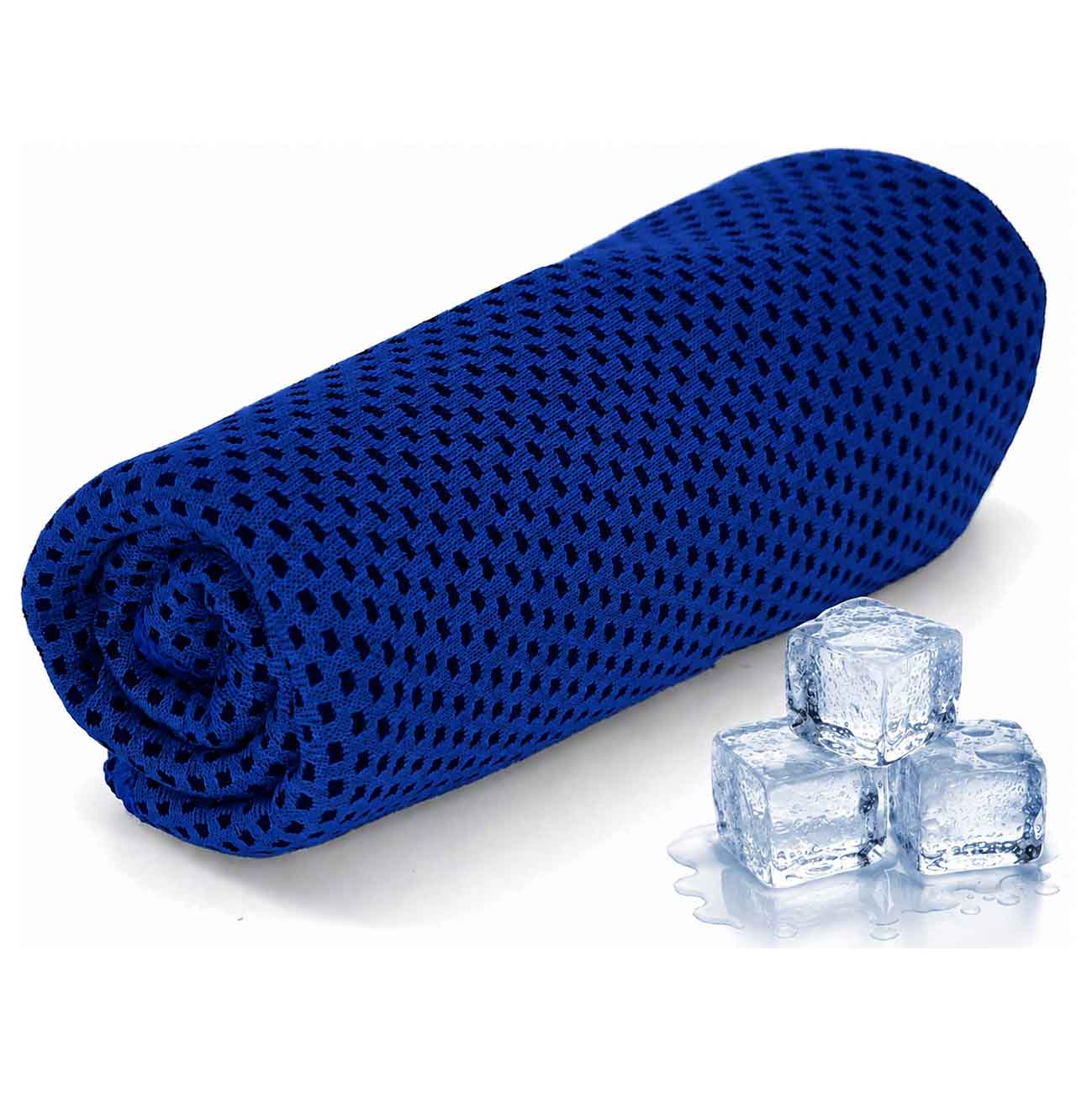 Ice Cooling Towel / Wet it.. shake it off.. and enjoy the cold / Navy