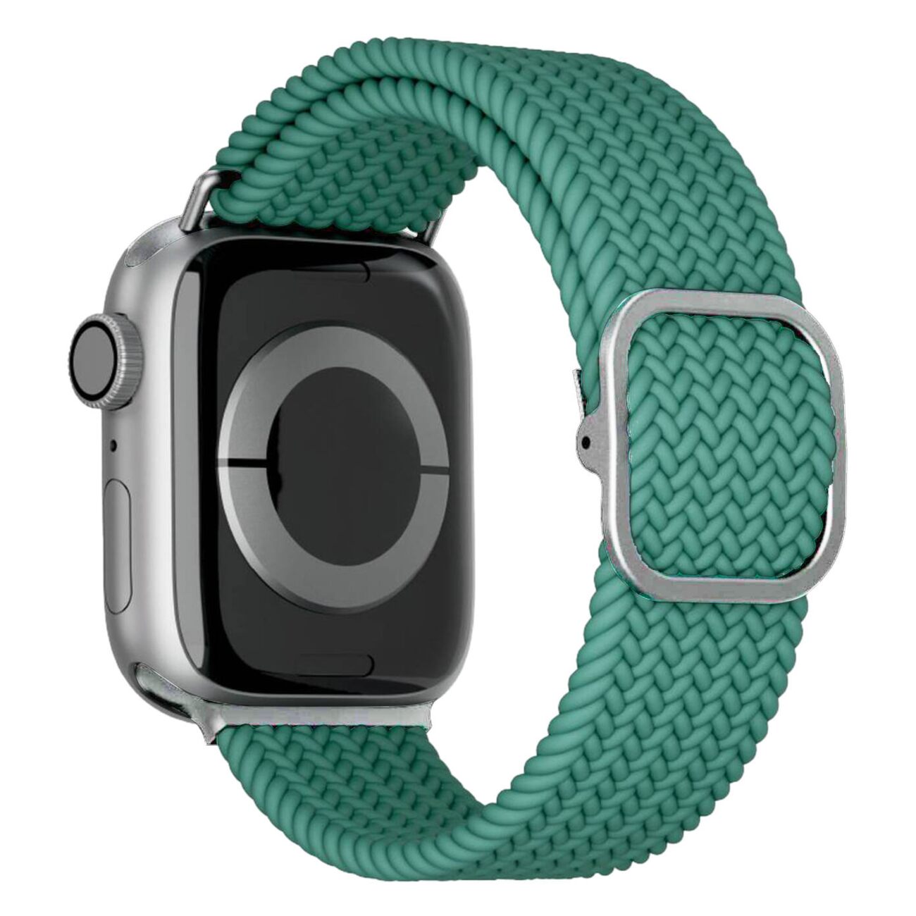 Levelo Crisben Braided Watch Strap / 44 - 45 - 49 Size / Green