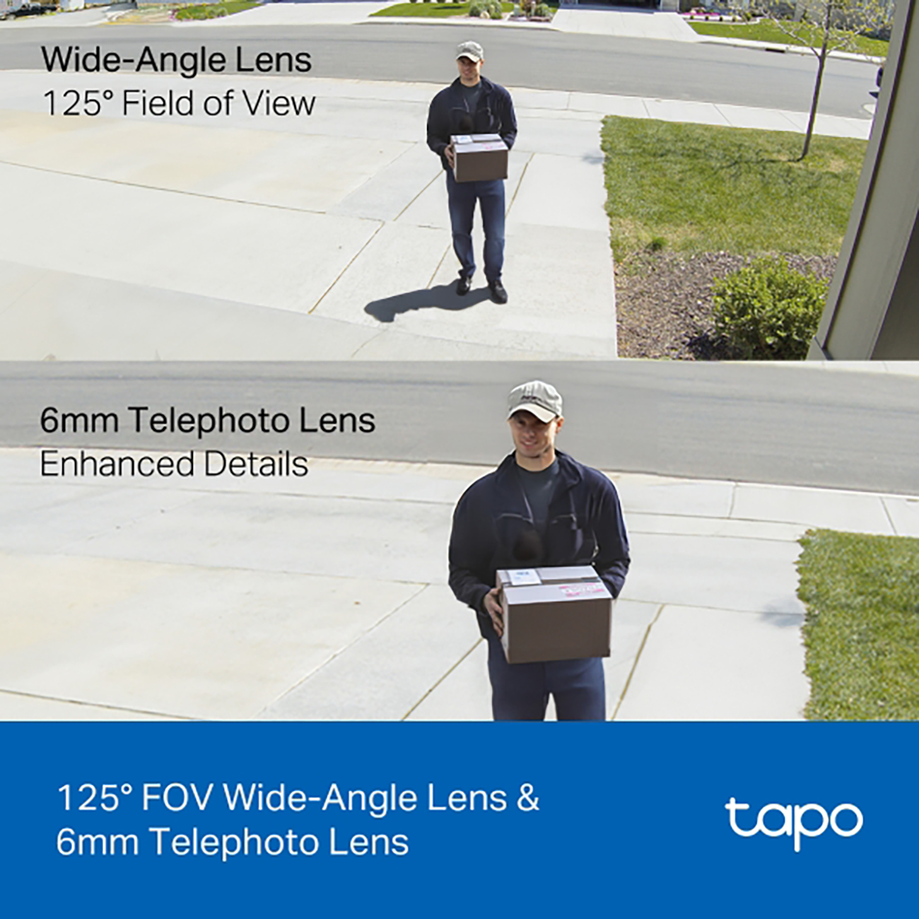 TP-Link Tapo C246D Camera / 2K 3MP Resolution / Dual Lenses / For ...