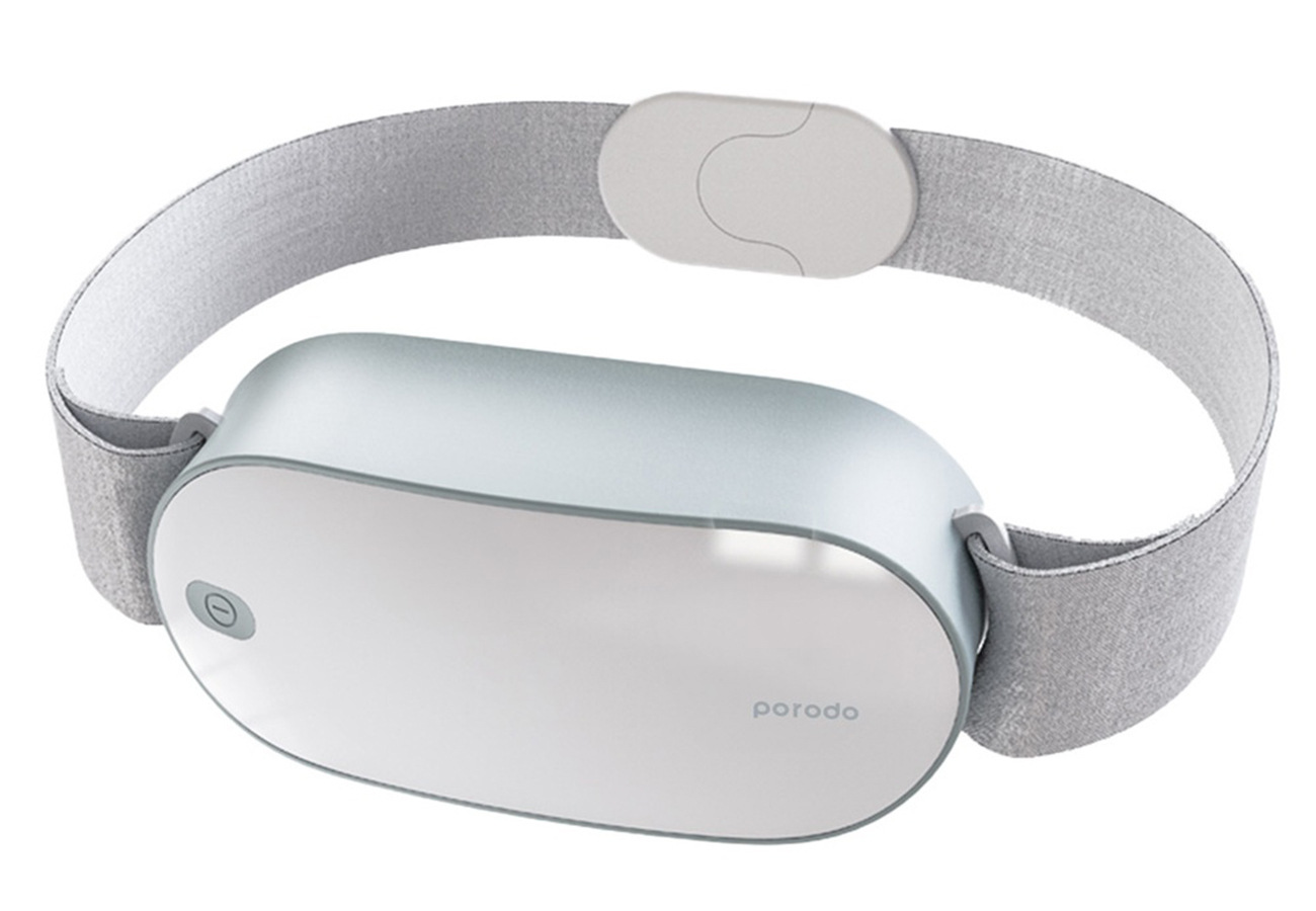 جهاز مساج متنقل للخصر و اسفل الظهر من بورودو / يعمل بالبطارية / مع ريموت تحكم