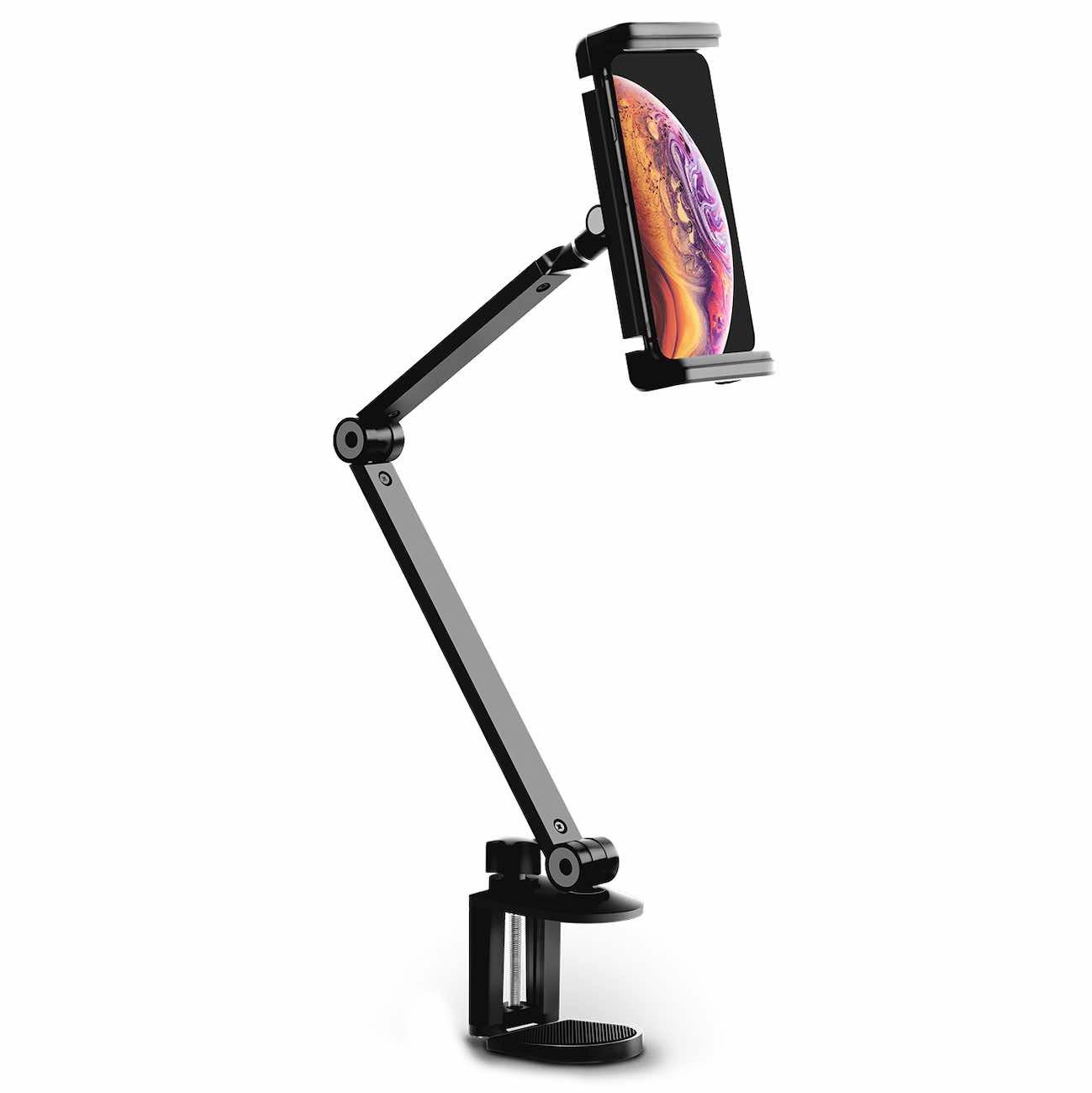 Flexible Stand For Phones & Tablets Table Mounting / Supports Sizes ...
