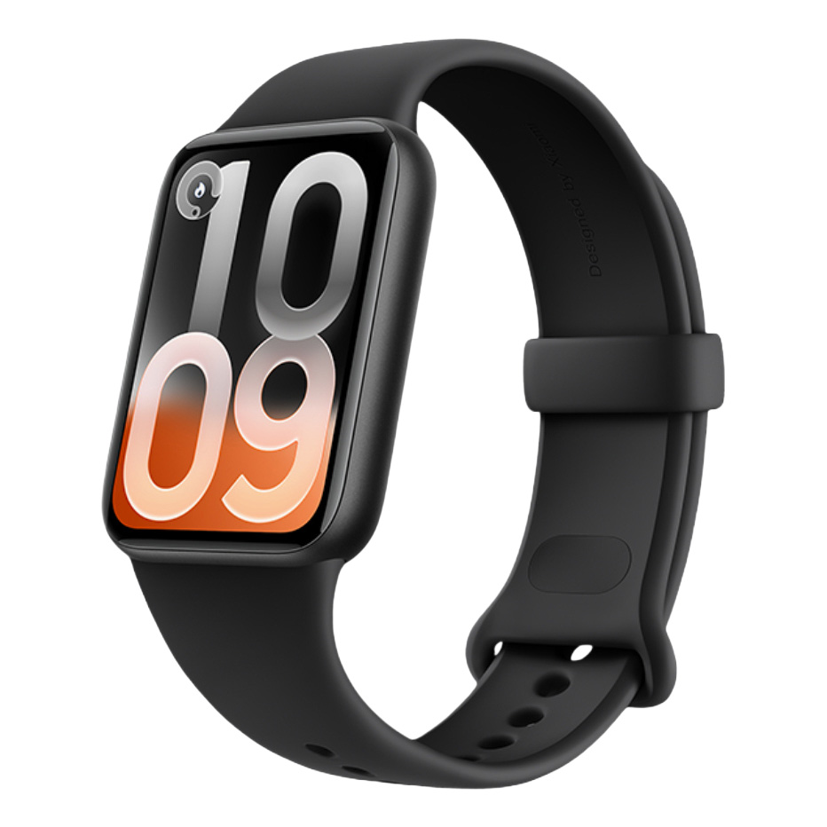 سوارة شاومي سمارت باند 10 برو / شاشة AMOLED / مع GPS مدمج / مقاومة للماء / Midnight Black