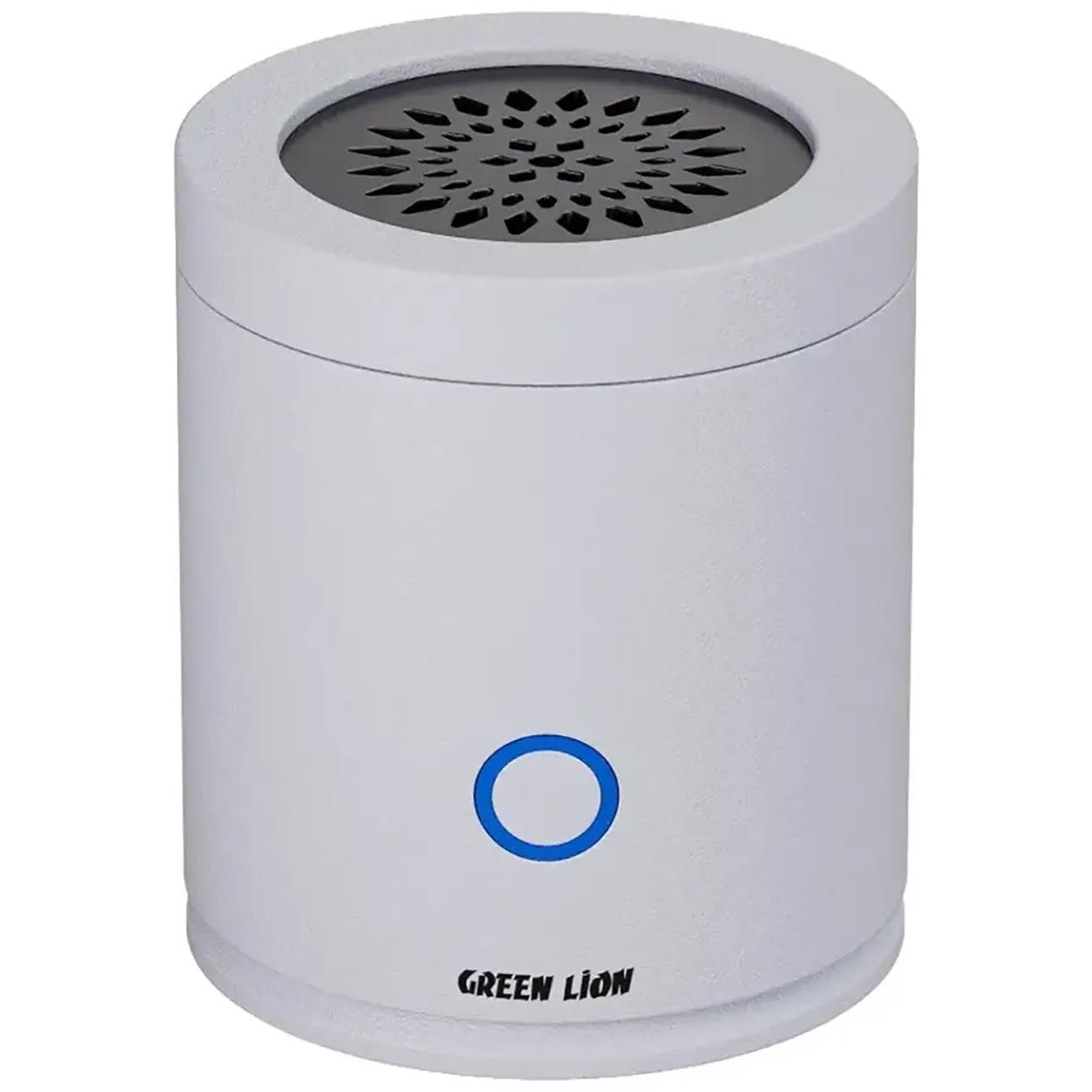 Green Portable Electronic Incense Burner / Battery-Powered / White