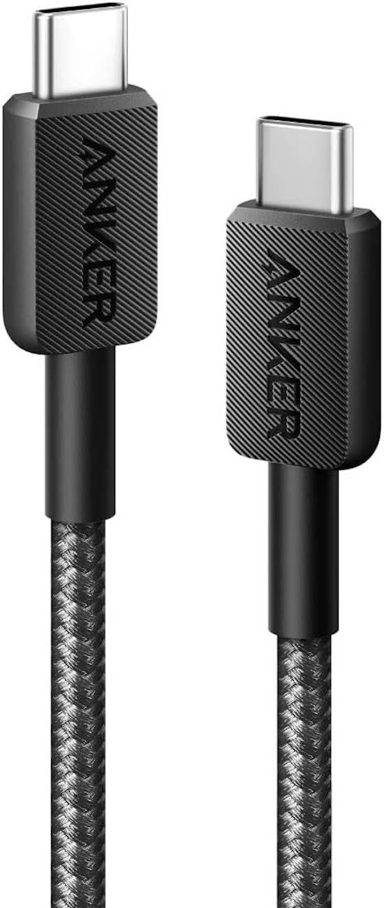 Anker USB Type-C to Type-C Cable / Durable Design / Supports 60W PD Fast Charging / 1 Meter