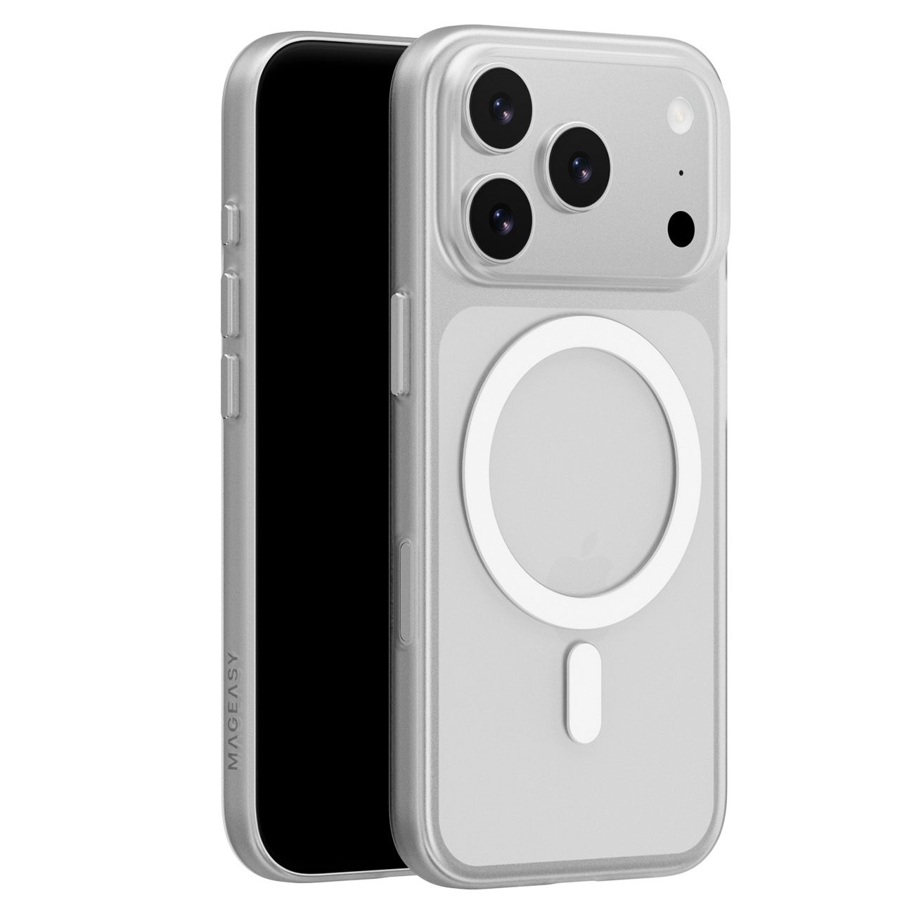 MagEasy Lyte Case for iPhone 17 Pro / Ultra-Slim / Supports MagSafe / Translucent Clear