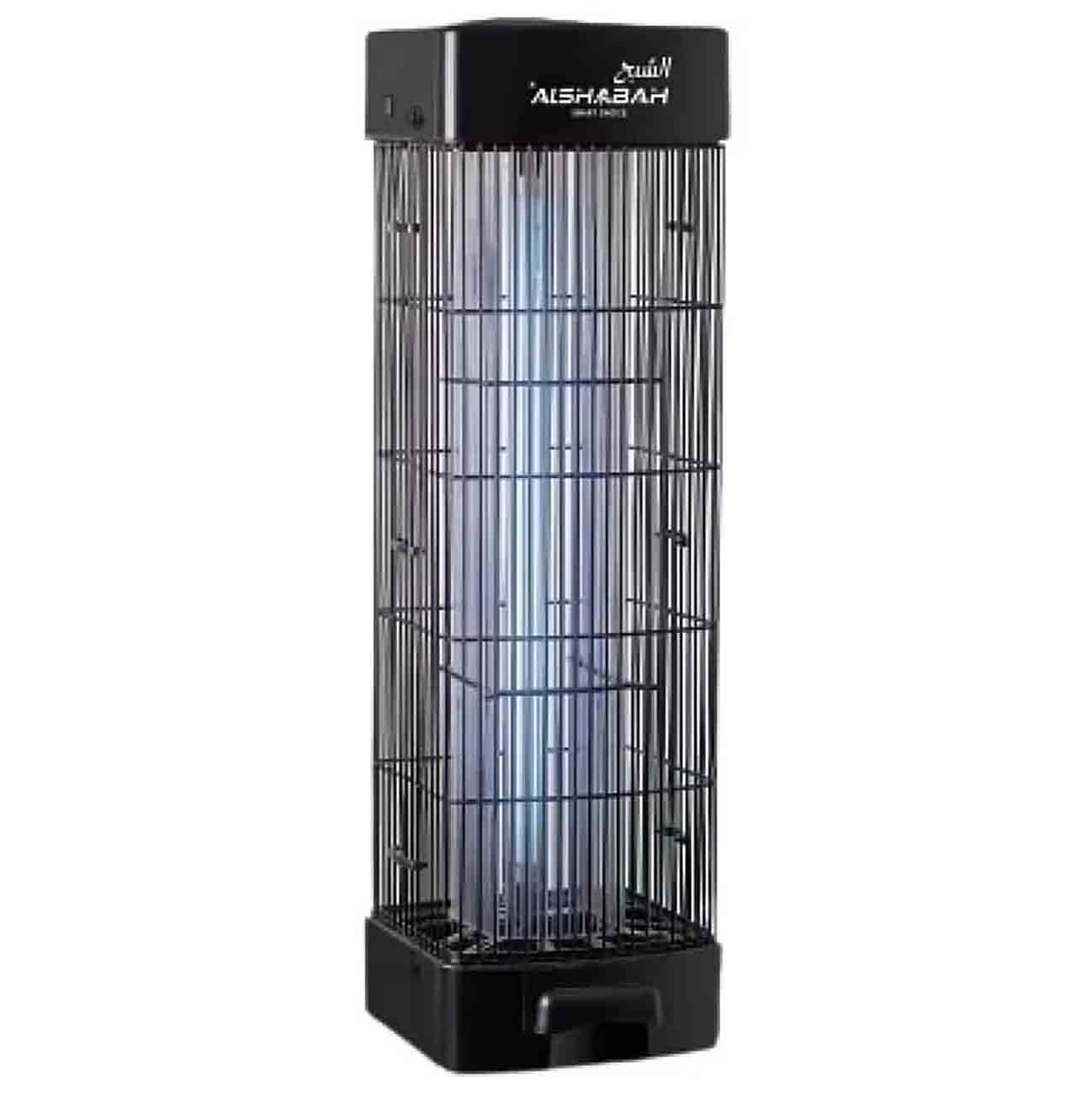 Al Shabah Electric Insect Killer / UV Light / 25W Power / Covers 25 Sqm / Quiet Operation / Black 