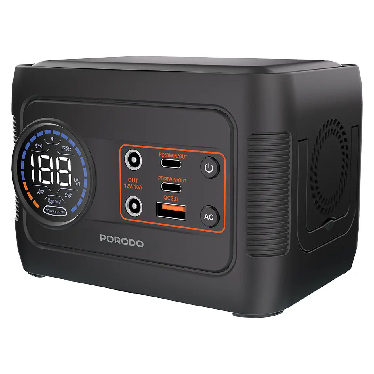 باور ستيشن من بورودو / سعة 76.96Wh / مداخل متنوعة / شاشة LCD / ليت مدمج 