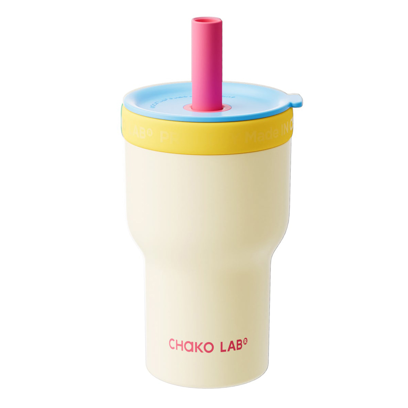 Chako Lab Bottle / 600 ml capacity / Dual Layer / Keeps drinks hot & cold / Serene Sky 