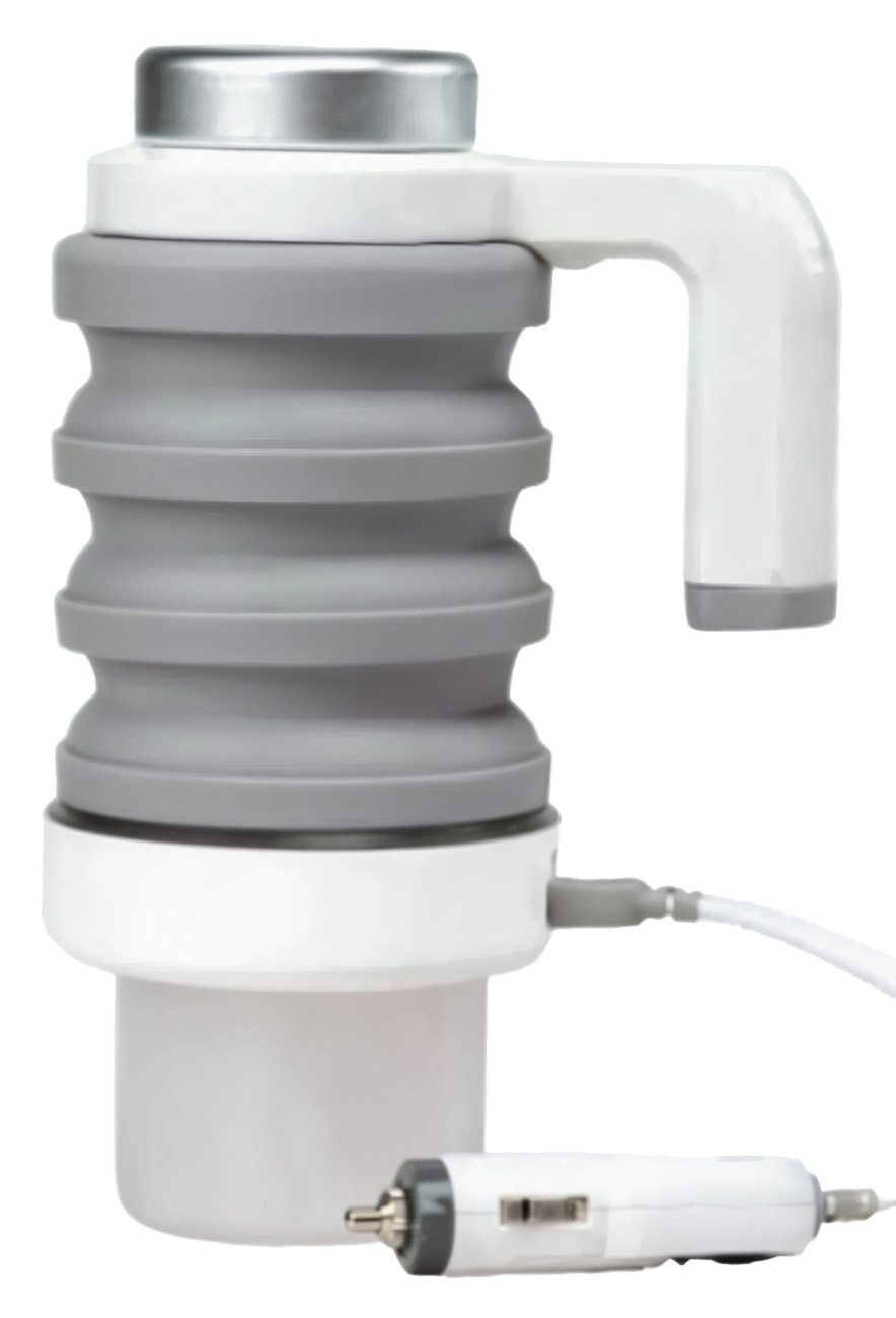 غلاية ماء كهربائية للسيارة من جرين / قابلة للطوي / سعة 500 مل