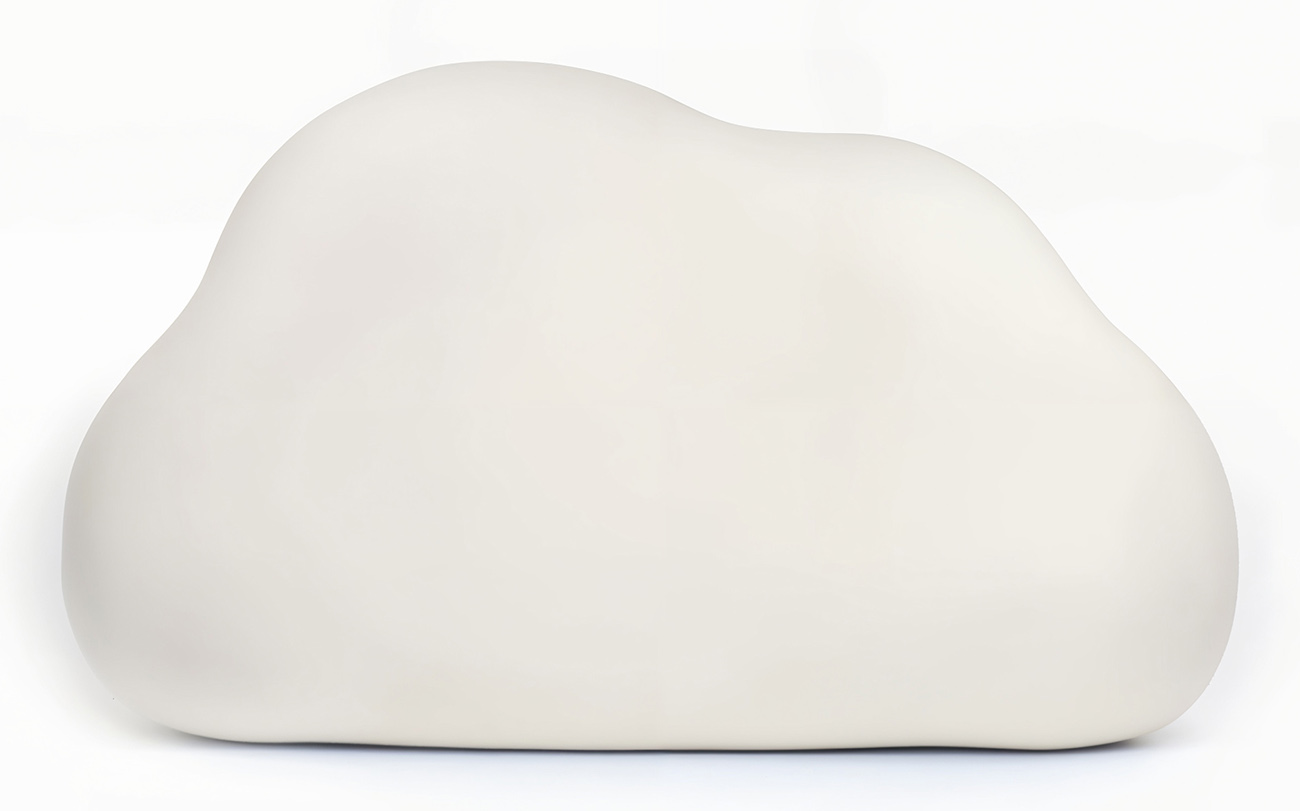 Blando Cloudy Medical Kids Pillow Cover / Soft Cotton / Off White