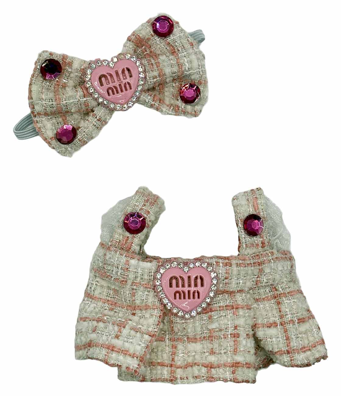 ملابس لابوبو / تصميم Miu Miu لون وردي