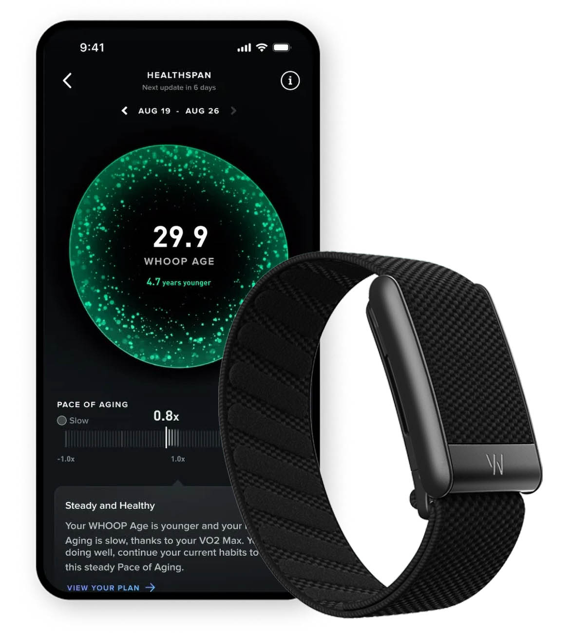 WHOOP 5 Peak Smart Fitness Band / Tracks Health & Activity / With 1-Year Membership