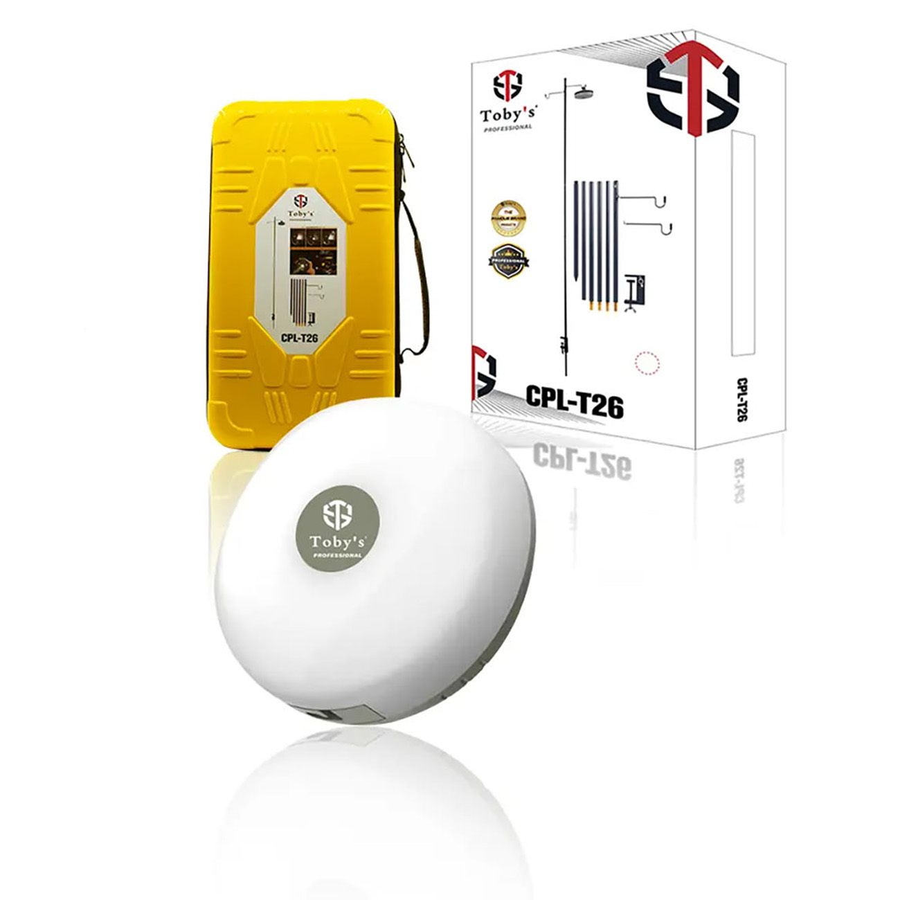 Tobys CPL T26 Camping Light / Water Resistant / Battery Powered / Light Strip + Stand + Power Bank