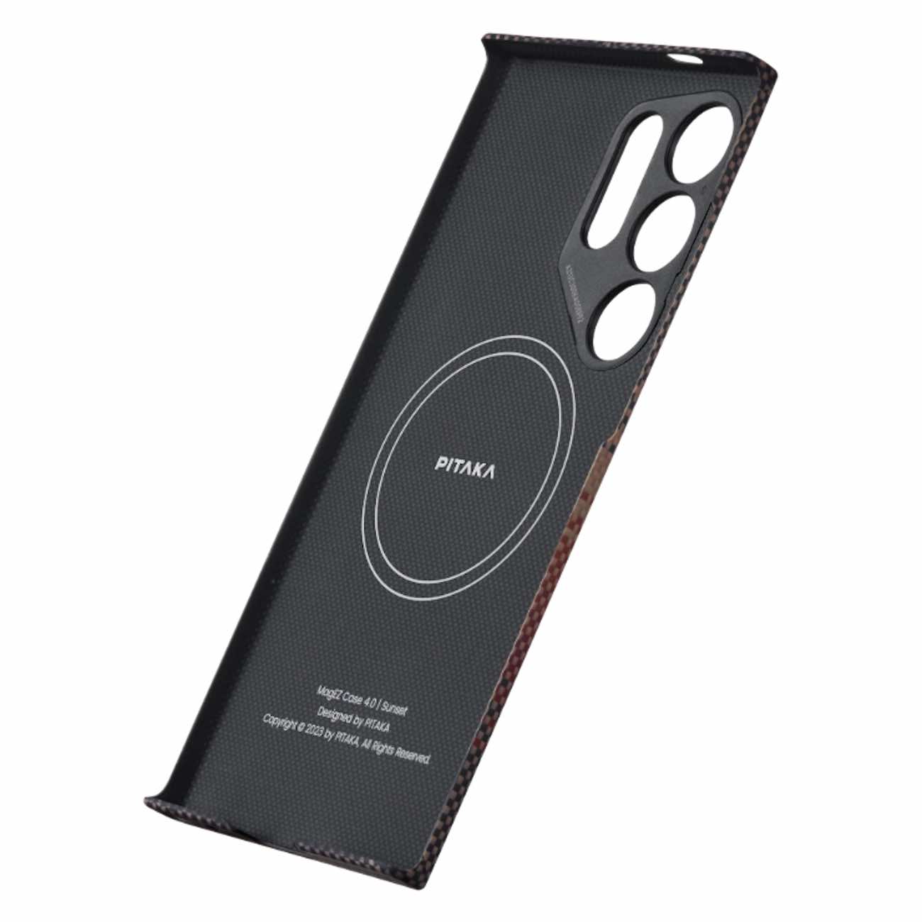 Pitaka MagEZ 4 Case for Galaxy S24 Ultra / Carbon Fiber / Slim 