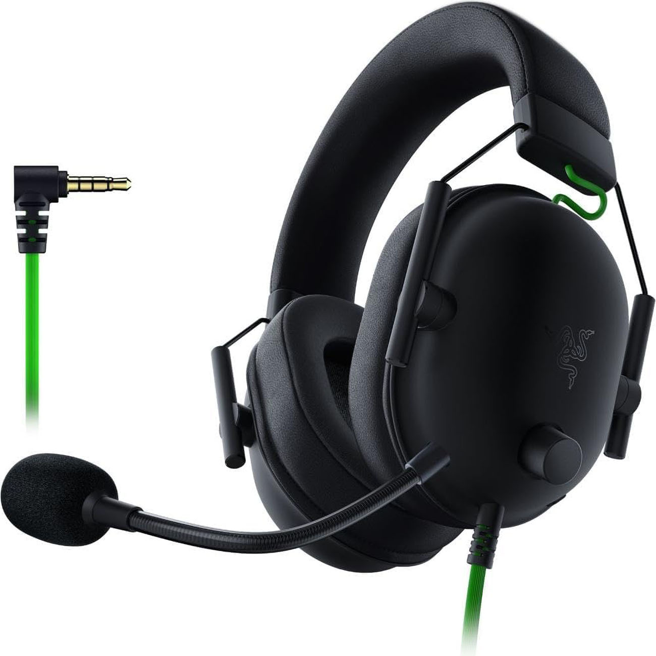 Razer BlackShark V2 X Wired Headset / Noise Cancellation / Surround Sound / Lightweight / Black