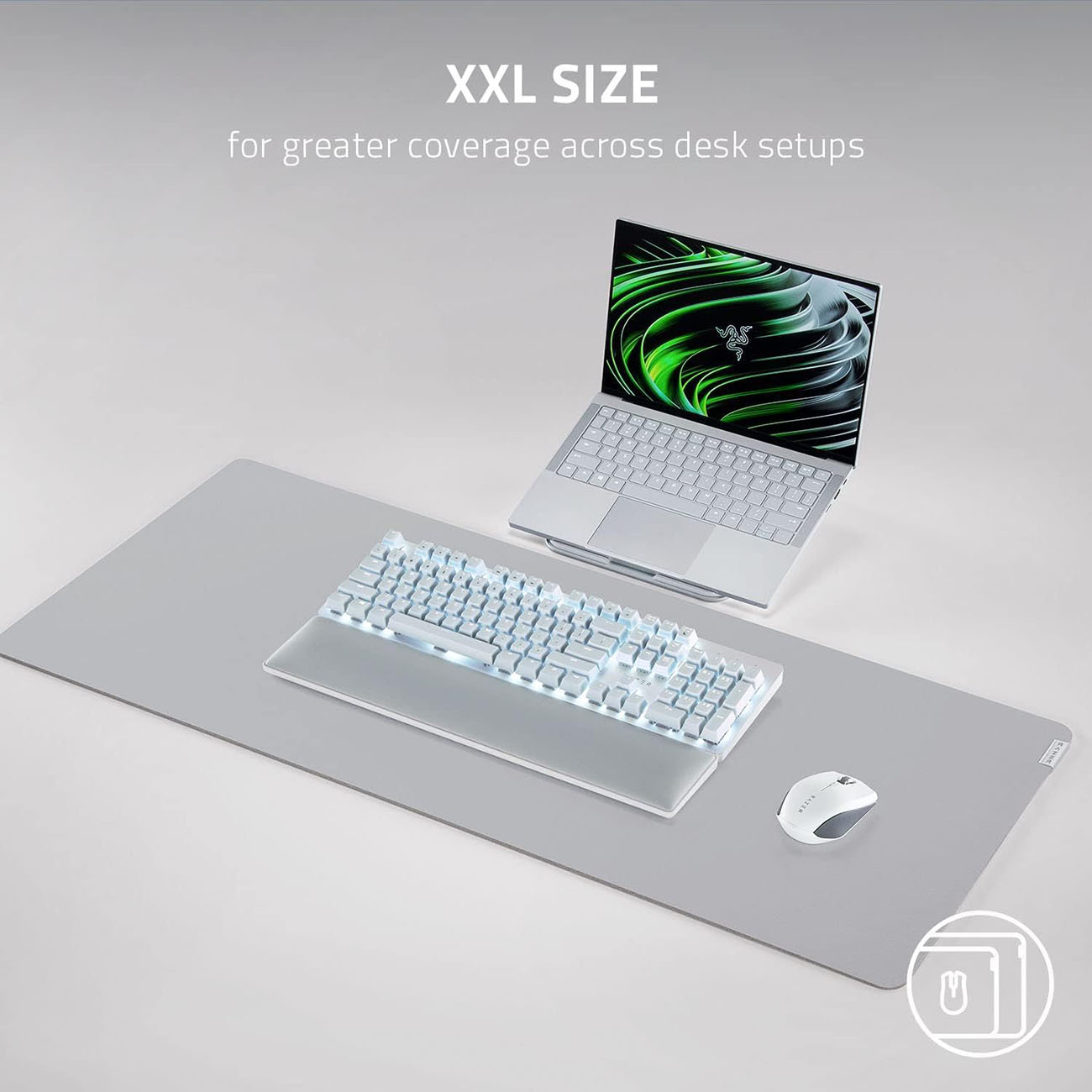 Razer Pro Glide Mouse Pad / Micro-Weave Cloth / Wide Design / Size XXL ...