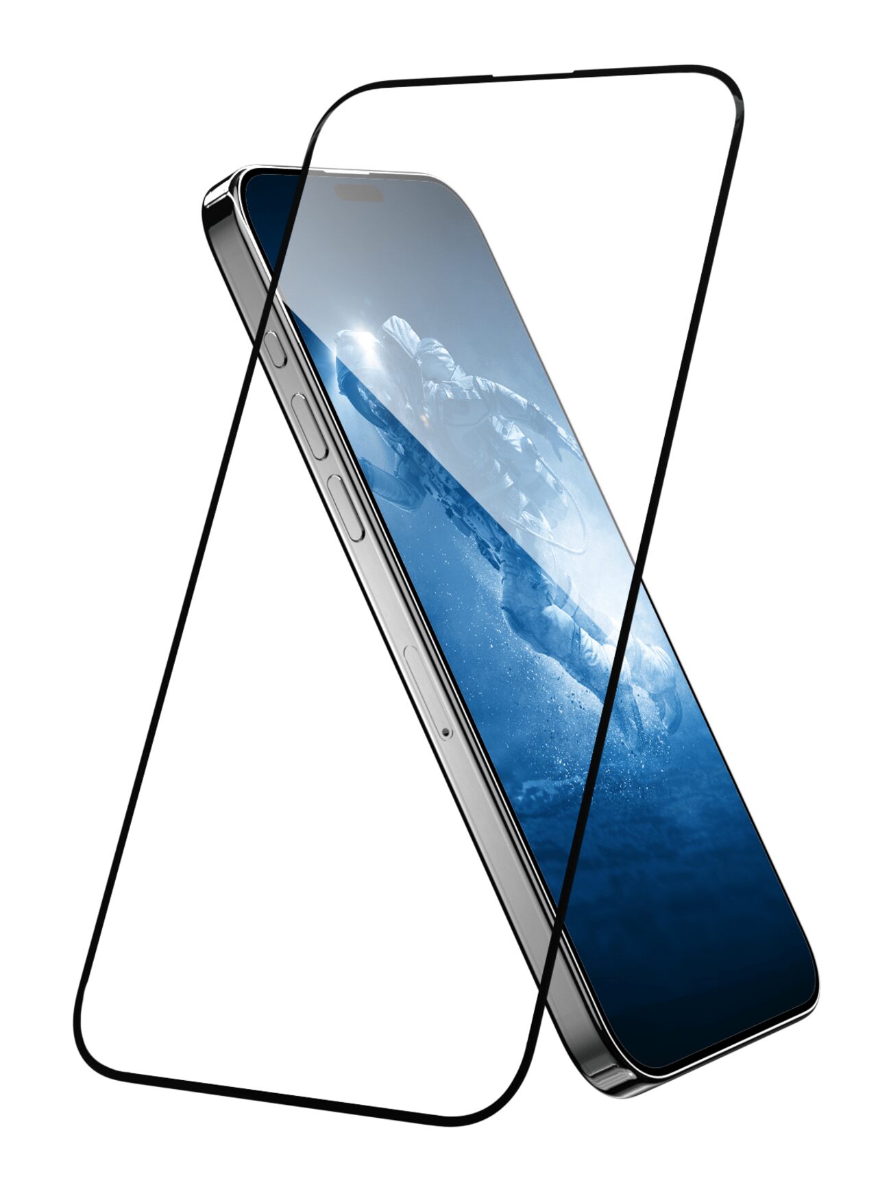 SwitchEasy Transparent Protection for iPhone 15 / Slim Design / 9H Hardness