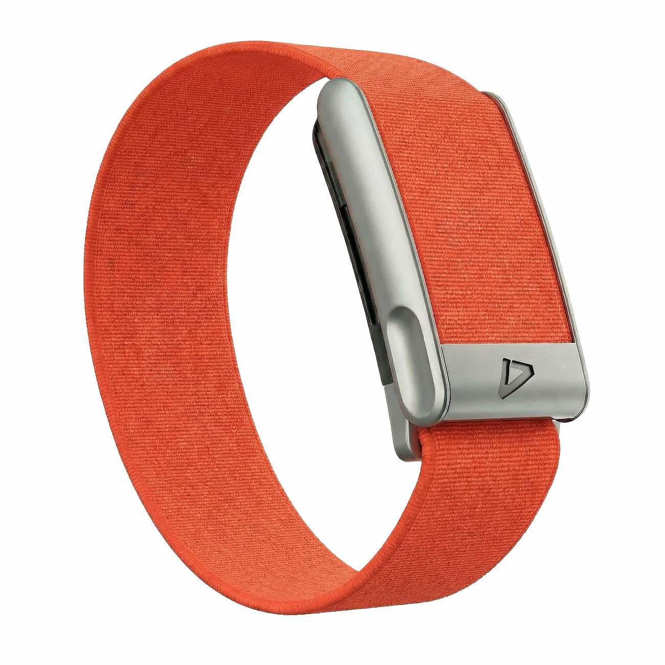 Dash Strap For Whoop 5 MG / Waterproof / Orange with Matte Silver Frame