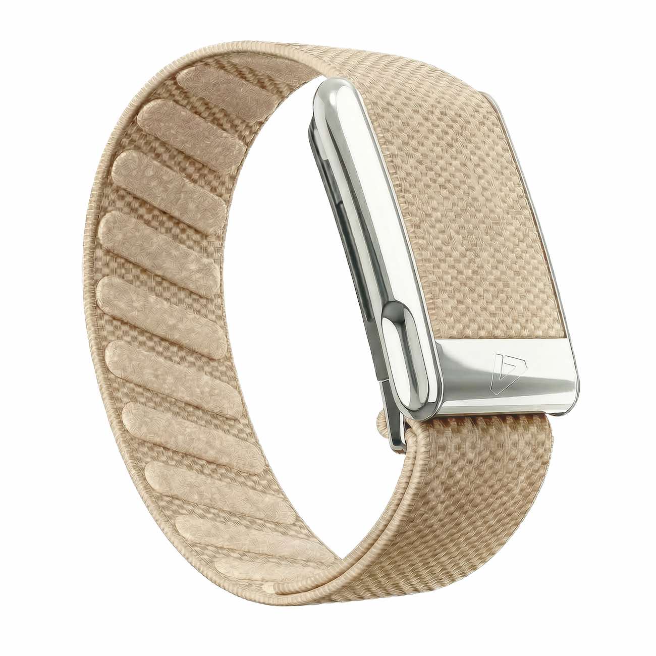 سير Dash يدعم Whoop 5 MG / بيج مع اطار فضي لامع