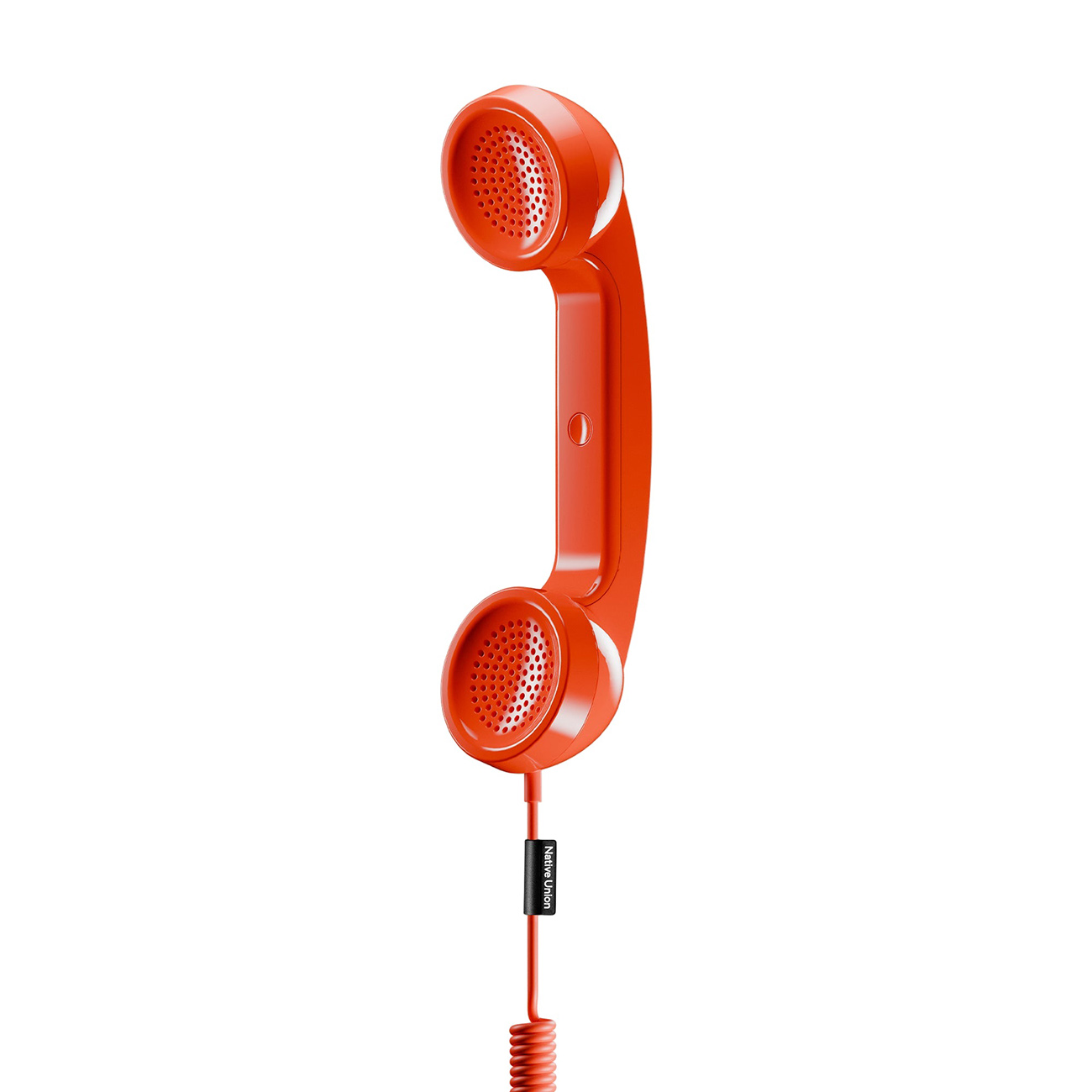 Native Union Pop Phone / Type-C Connection / Call End Button / Alarm Red