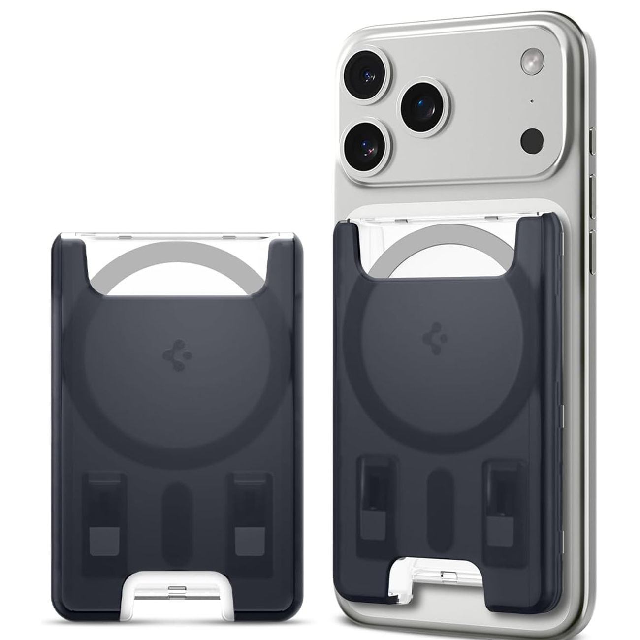 Spigen Classic C1 Wallet / MagSafe Compatible / Graphite