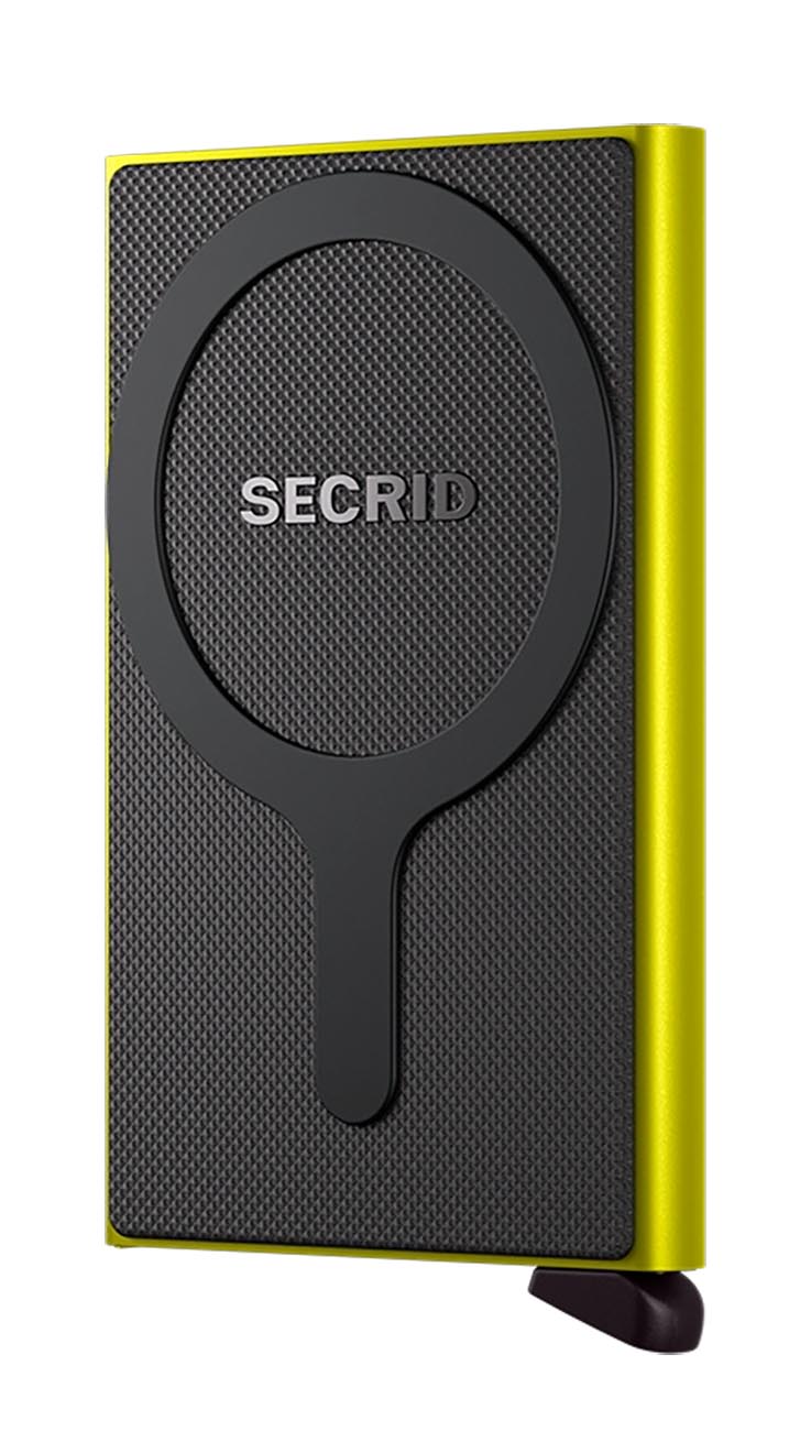 Secrid Card Holder / RFID Protection / Holds 4 to 6 Cards / MagSafe Compatible / Lime